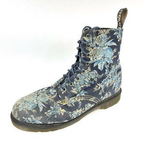 Dr Martens Beckett Boots Doc Martens Floral Combat